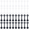 300Pcs 2 Colors Plastic Anti-theft Buckles FIND-CY0001-55B-1
