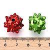 UV Plating Opauqe Acrylic Beads X-PACR-T017-07-3