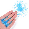 Transparent Glass Bugle Beads SEED-N005-001-C12-5