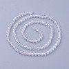 Natural White Topaz Beads Strands G-F619-28-3mm-2
