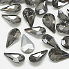 Pointed Back Glass Rhinestone Cabochons RGLA-T082-6x10mm-03-1