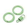 Alloy Spring Gate Clasps PALLOY-Q009-01G-2