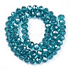 Electroplate Glass Beads Strands EGLA-A034-T3mm-A33-3
