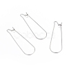 Tarnish Resistant 304 Stainless Steel Hoop Earring Finding STAS-E464-05P-1