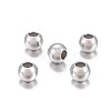 201 Stainless Steel Beads STAS-P238-02P-03-1