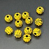 Opaque Acrylic Beads SACR-WH0008-028G-1