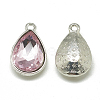 Alloy Glass Pendants PALLOY-T028-10x14mm-10-2