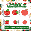 80Pcs 2 Styles Teachers' Day Resin Decoden Cabochons CRES-SC0002-86-2