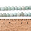 Natural Amazonite Beads Strands G-K068-03-6mmA-3