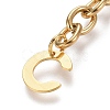 304 Stainless Steel Chain Extender X-STAS-K206-09G-C-2