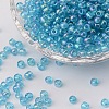 (Repacking Service Available) Round Glass Seed Beads SEED-C016-4mm-163-1