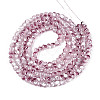 Baking Paint Glass Beads Strands DGLA-N015-4mm-05-2