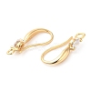 Brass Earring Hooks X-KK-F855-20G-2