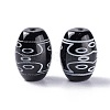 Tibetan Style dZi Beads TDZI-Z001-28-2