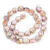 Natural Keshi Pearl Beads Strands PEAR-S018-02E-3