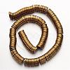 Electroplate Non-magnetic Synthetic Hematite Beads Strands G-F300-17C-2