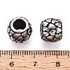 304 Stainless Steel European Style Large Hole Beads STAS-T072-101AS-3