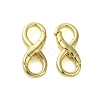 Brass Spring Gate Rings KK-B089-07G-1