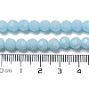 Opaque Glass Beads Stands EGLA-A035-P6mm-D10-5