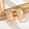 Brass Hoop Earrings for Women EJEW-U041-06G-1