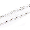 Non-Tarnish 3.28 Feet 304 Stainless Steel Cable Chains X-CHS-L001-95-5mm-1