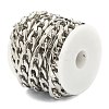 Tarnish Resistant 304 Stainless Steel Cuban Link Chains STAS-B020-07P-3