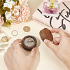 Round Wood Rings Storage Boxes AJEW-WH0166-16B-3