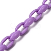 Handmade Acrylic Cable Chains AJEW-JB00690-03-1