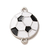 Sports Alloy Enamel Connector Charms AL-CBA3548-01P-1