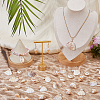 35Pcs 5 Styles Natural Mixed Shell Copper Wire Wrapped Pendants PALLOY-HS00027-5