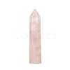Point Tower Natural Rose Quartz Home Display Decoration PW-WG24364-02-1