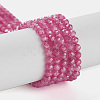 Cubic Zirconia Bead Strands ZIRC-C006-01B-01-1