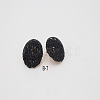 Alloy Rhinestone Half Round Stud Earrings FS-WGCEA49-09-1