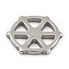 Non-Tarnish 304 Stainless Steel Filigree Joiners STAS-Z076-20P-2