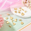 18Pcs 9 Styles Brass Charms KK-TA0008-57-6