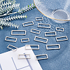 32Pcs 4 Style Alloy Buckle FIND-WR0002-90P-2