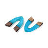 Resin & Wood Pendants WOOD-F015-16F-2