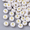 Plating Acrylic Beads X-PACR-R242-01X-1