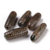 Tibetan Style dZi Beads X-TDZI-E004-25-2