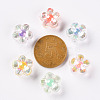 Transparent Acrylic Beads X-TACR-S152-06B-3
