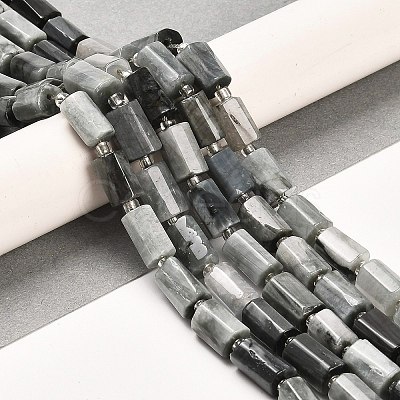 Natural Eagle Eye Stone Beads Strands G-G068-A24-01-1