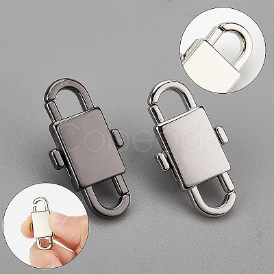 12Pcs 2 Colors Alloy Adjustable Clasps DIY-BC0004-59-1