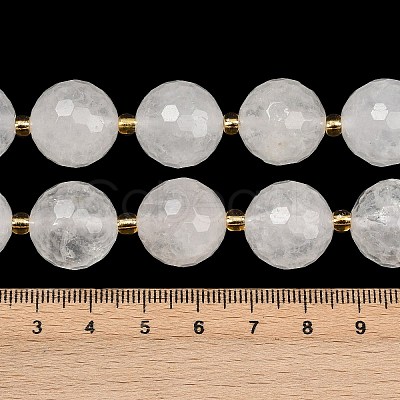 Natural Quartz Crystal Beads Strands G-C249-A14-16mm-1