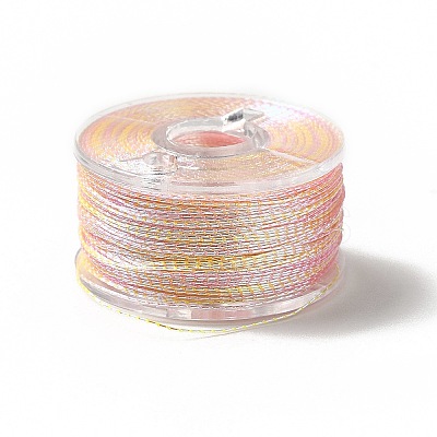 25 Rolls Polyester Metallic Threads OCOR-E026-05-1