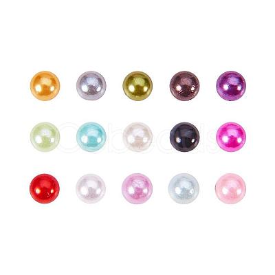 ABS Plastic Cabochons SACR-X0014-4mm-01-1