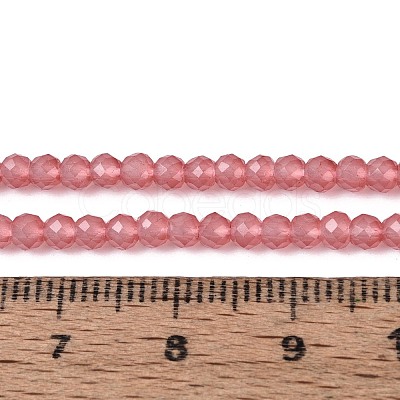 Imitation Jade Glass Beads Strands GLAA-T028-3mm-11B-1