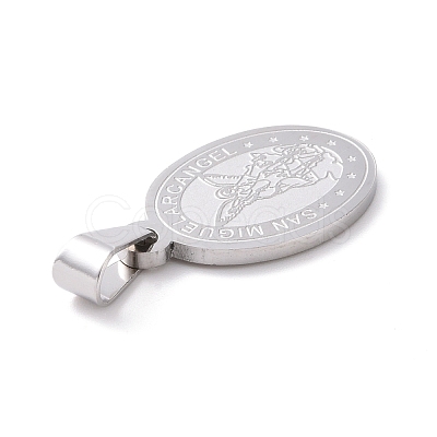 Non-Tarnish 304 Stainless Steel Pendants STAS-H356-07P-1
