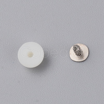 Plastic Snap Jewelry Buttons KY-WH0031-05A-1