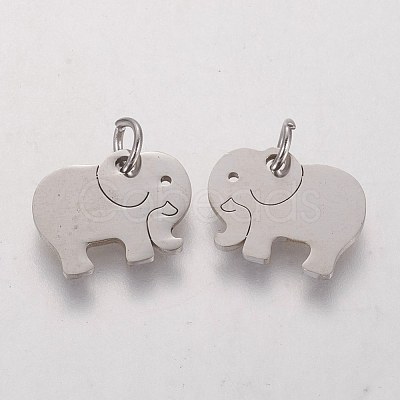 Tarnish Resistant 304 Stainless Steel Pendants STAS-Q201-T463S-1