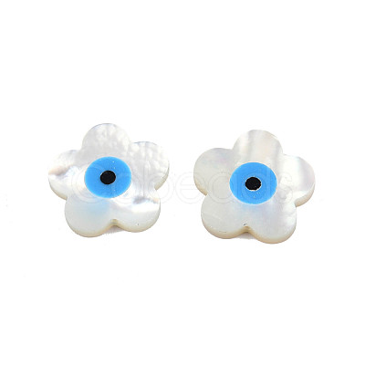 Natural White Shell Beads SSHEL-N003-139B-01-1